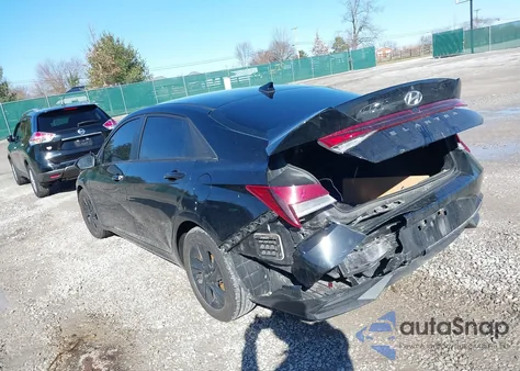 2021 Hyundai Elantra Sel из США, поврежденный, VIN KMHLS4AG9MU065806